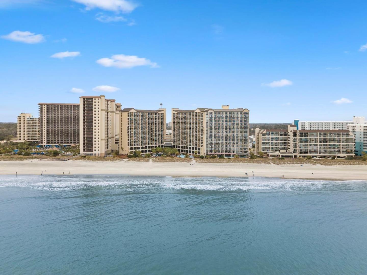 Luxury Ocean Front By Barefoot Landing Apartment Myrtle Beach Exterior photo