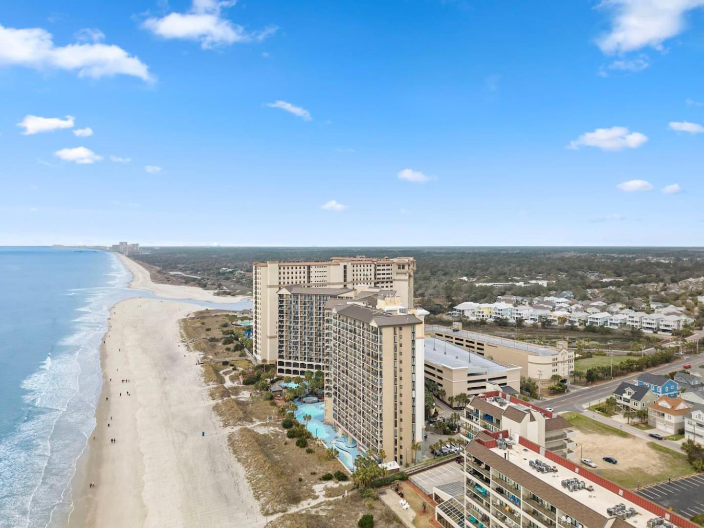 Luxury Ocean Front By Barefoot Landing Apartment Myrtle Beach Exterior photo