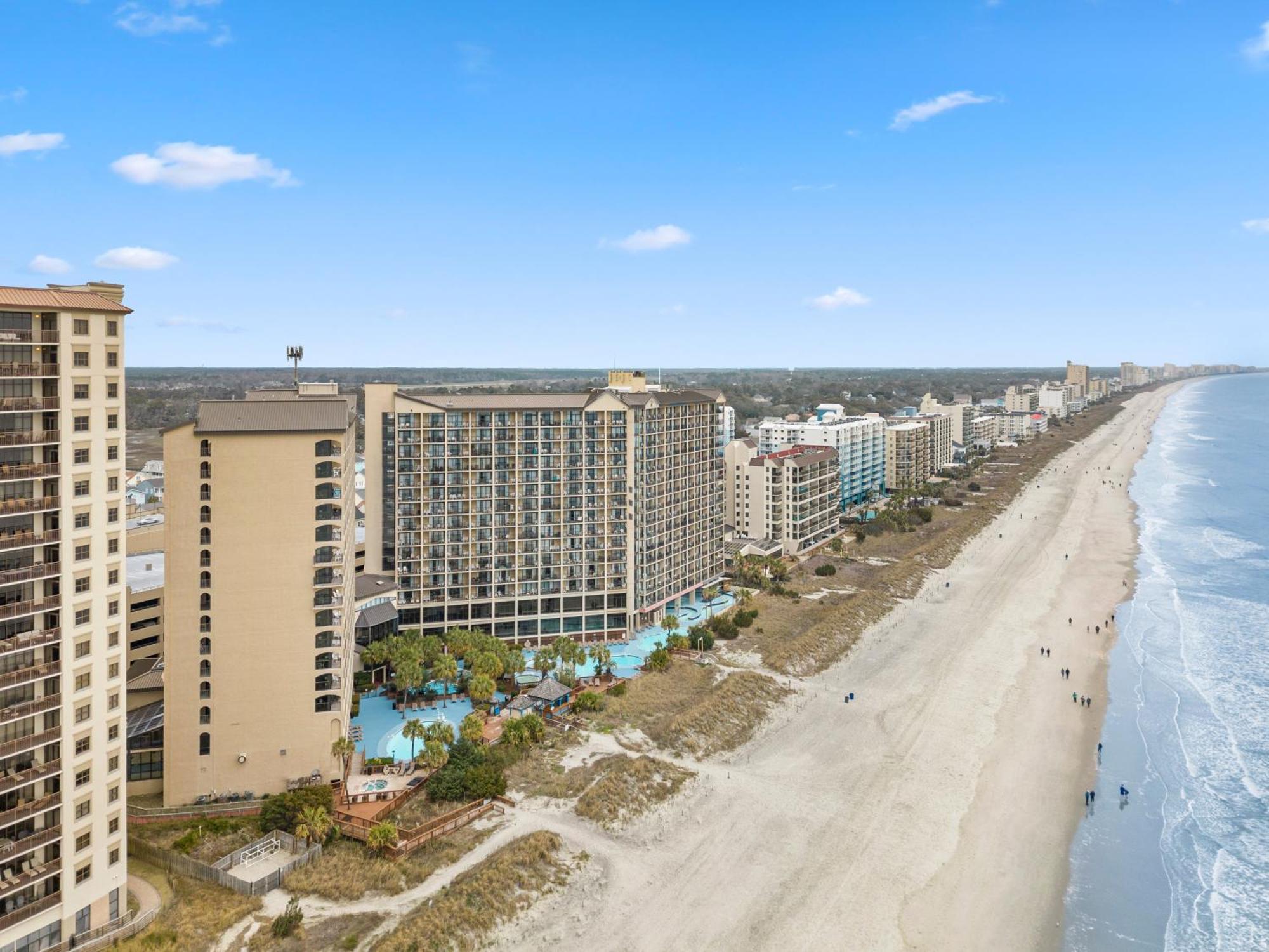 Luxury Ocean Front By Barefoot Landing Apartment Myrtle Beach Exterior photo