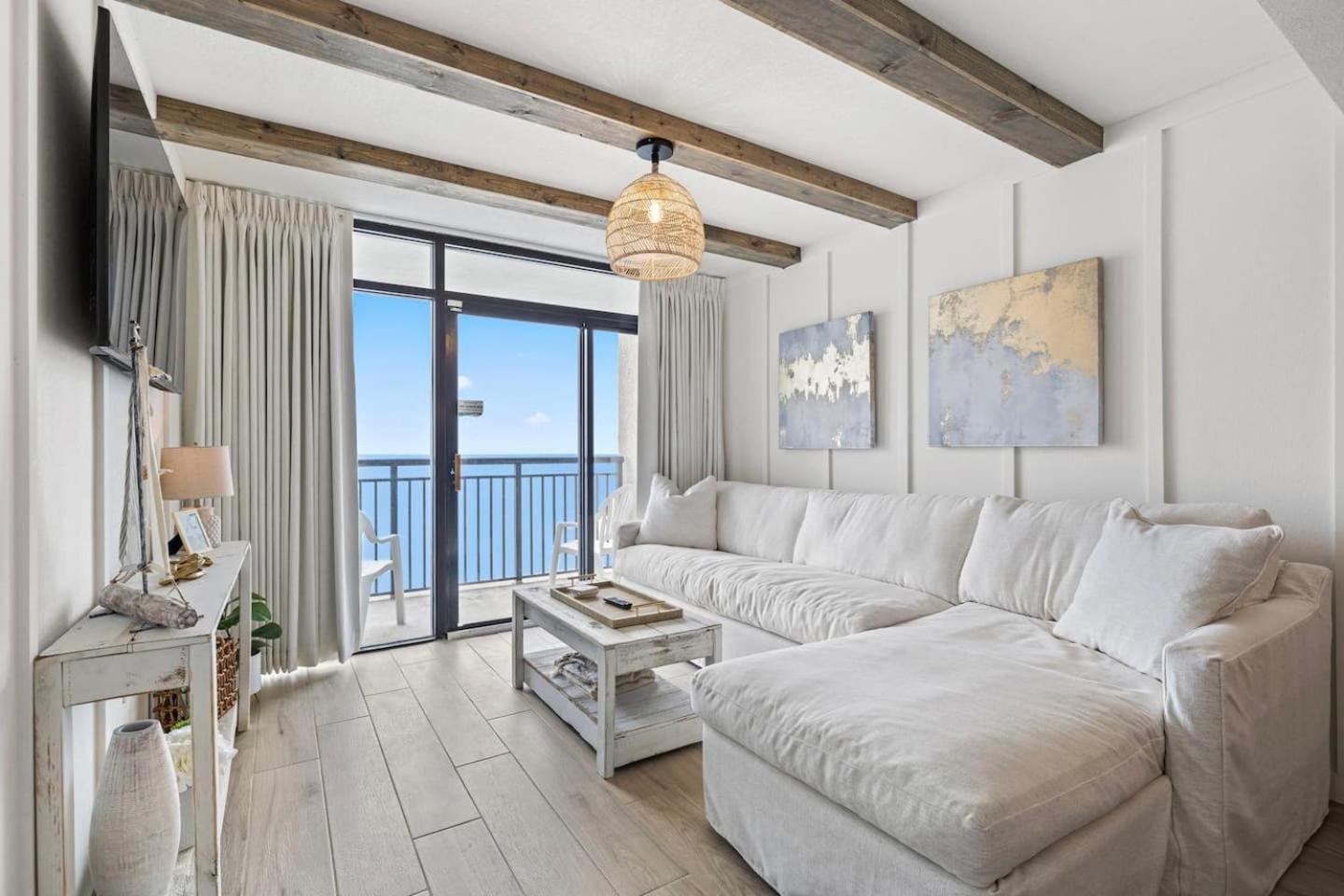 Luxury Ocean Front By Barefoot Landing Apartment Myrtle Beach Exterior photo