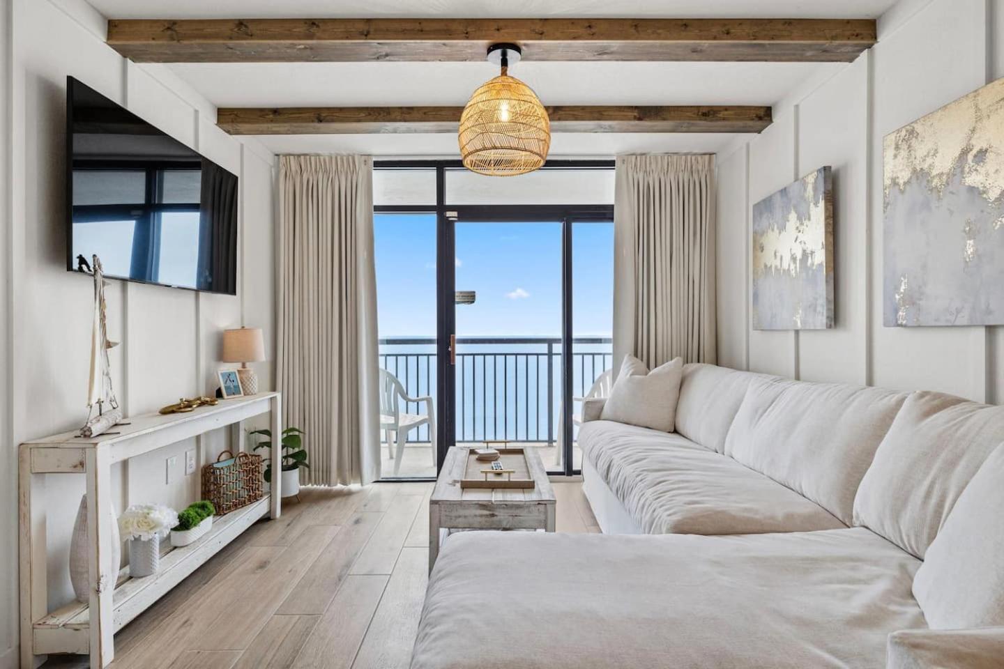 Luxury Ocean Front By Barefoot Landing Apartment Myrtle Beach Exterior photo