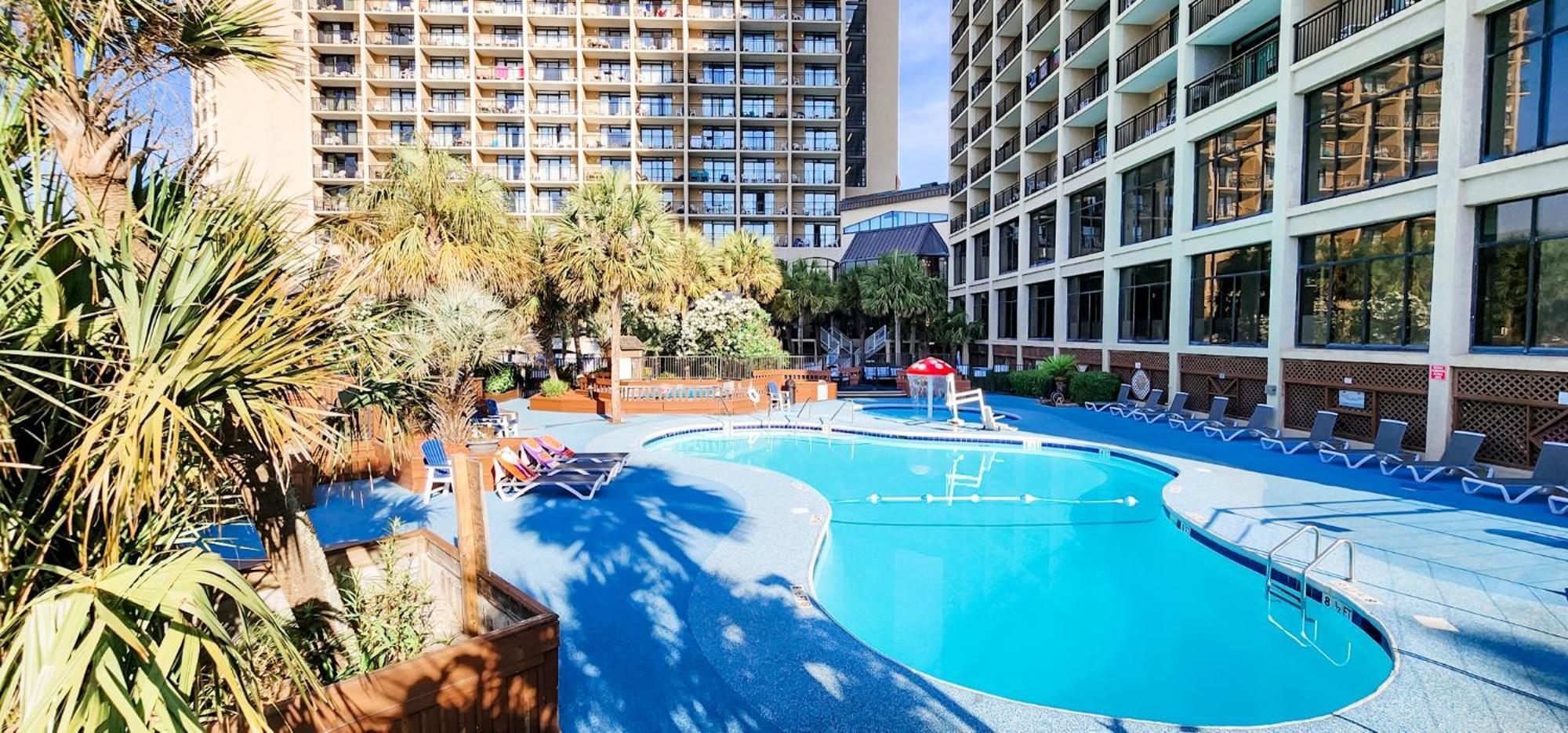 Luxury Ocean Front By Barefoot Landing Apartment Myrtle Beach Exterior photo