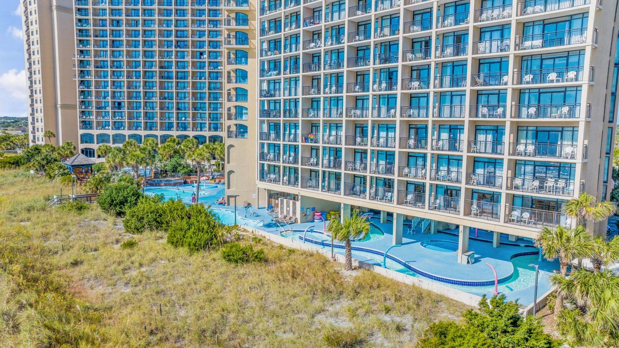 Luxury Ocean Front By Barefoot Landing Apartment Myrtle Beach Exterior photo