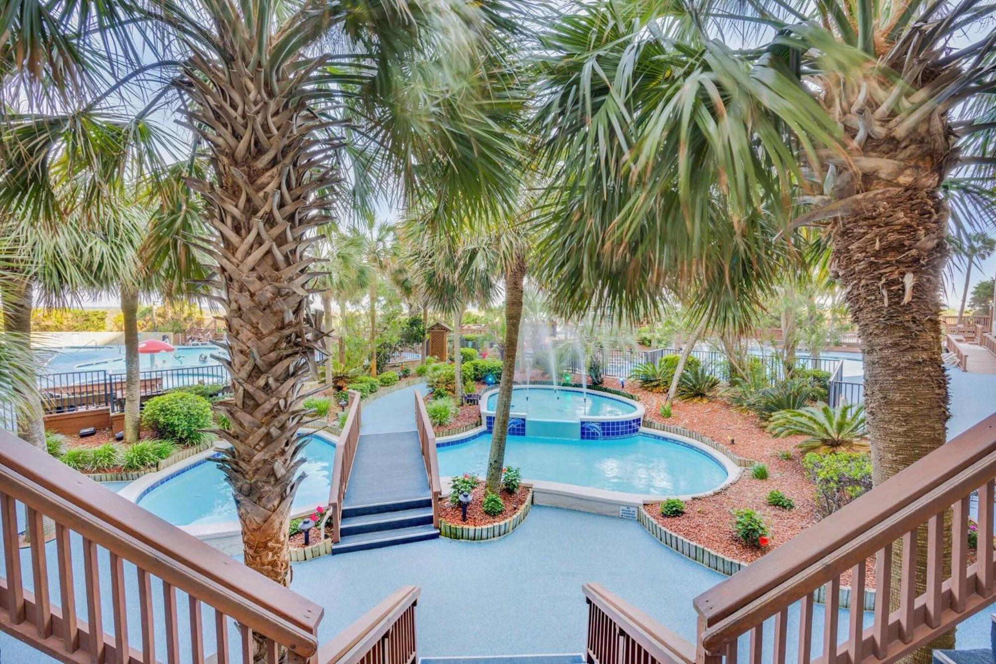 Luxury Ocean Front By Barefoot Landing Apartment Myrtle Beach Exterior photo
