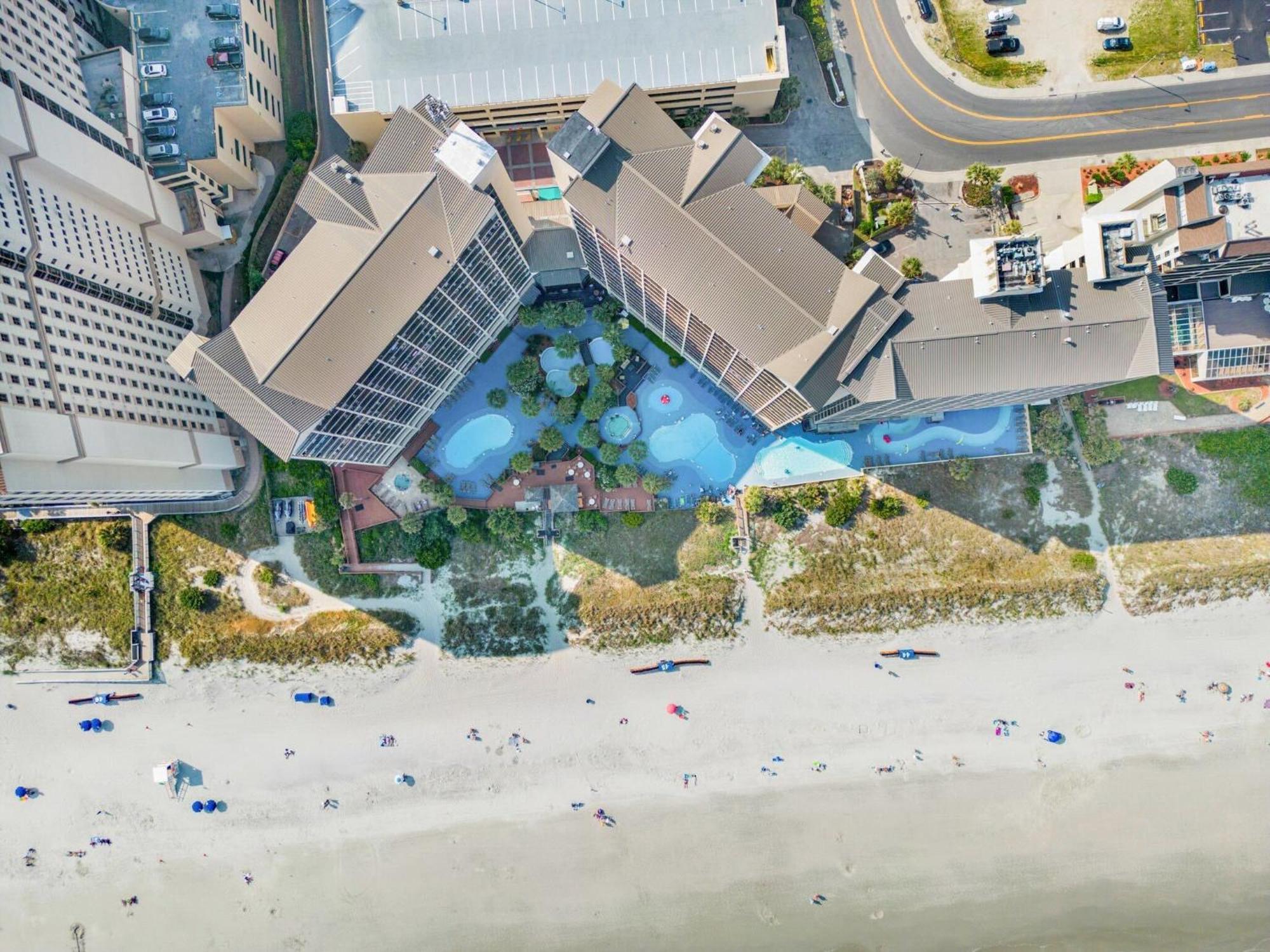 Luxury Ocean Front By Barefoot Landing Apartment Myrtle Beach Exterior photo